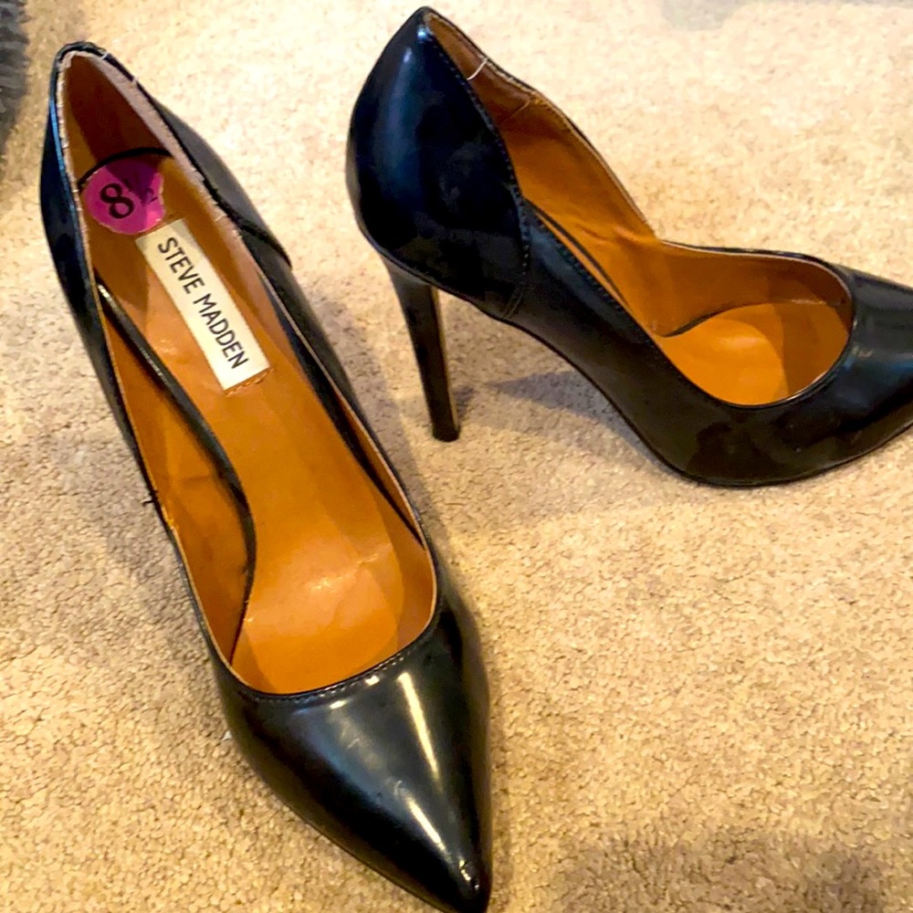 Steve Madden black heels